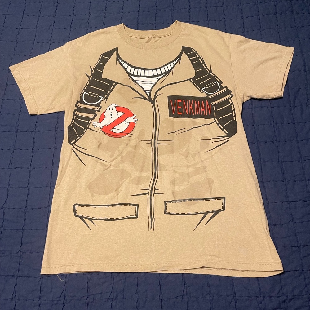Ghostbusters Venkman Glowing Slimed T-shirt GUC - Picture 5 of 5